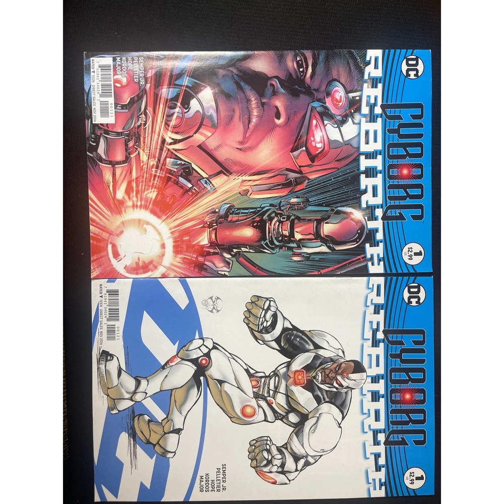 Cyborg Rebirth 1 DC Comics‎ 2016 First Issue